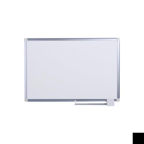 Bi-Office New Generation Maya - Lavagna bianca - montabile a parete - 600 x 450 mm - acciaio laccato - magnetica - bianco - cornice in alluminio